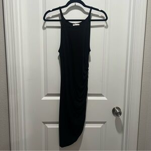 Nordstrom Skims Ruched Little Black Dress S